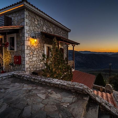Rock Dandy Deluxe Chalet In Arachova - Delphi, Sauna, Prv Parking, Amazing View Екстериор снимка